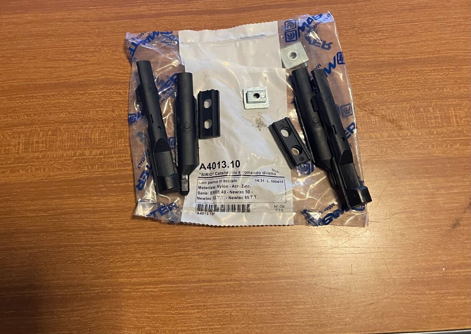 2PZ SIRIO CATENACCIO A COMANDO DIRETTO ART.A4013.10 MASTER