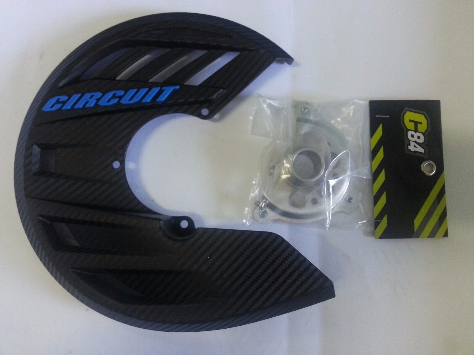 COPRIDISCO PARADISCO COMPLETO ANTERIORE CIRCUIT KAWASAKI KXF 250 2017 NERO BLU