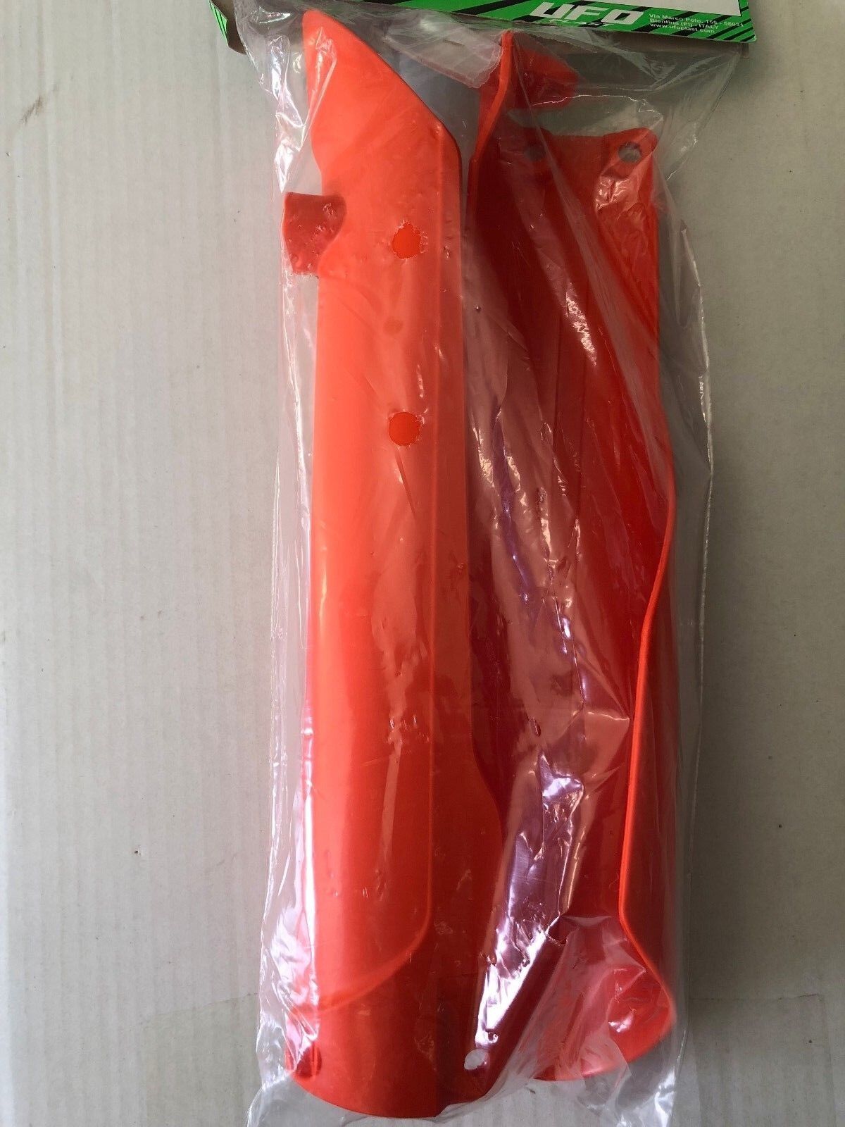 COPPIA PARASTELI COPRISTELI KTM SX 125 250 300 2019 ARANCIO