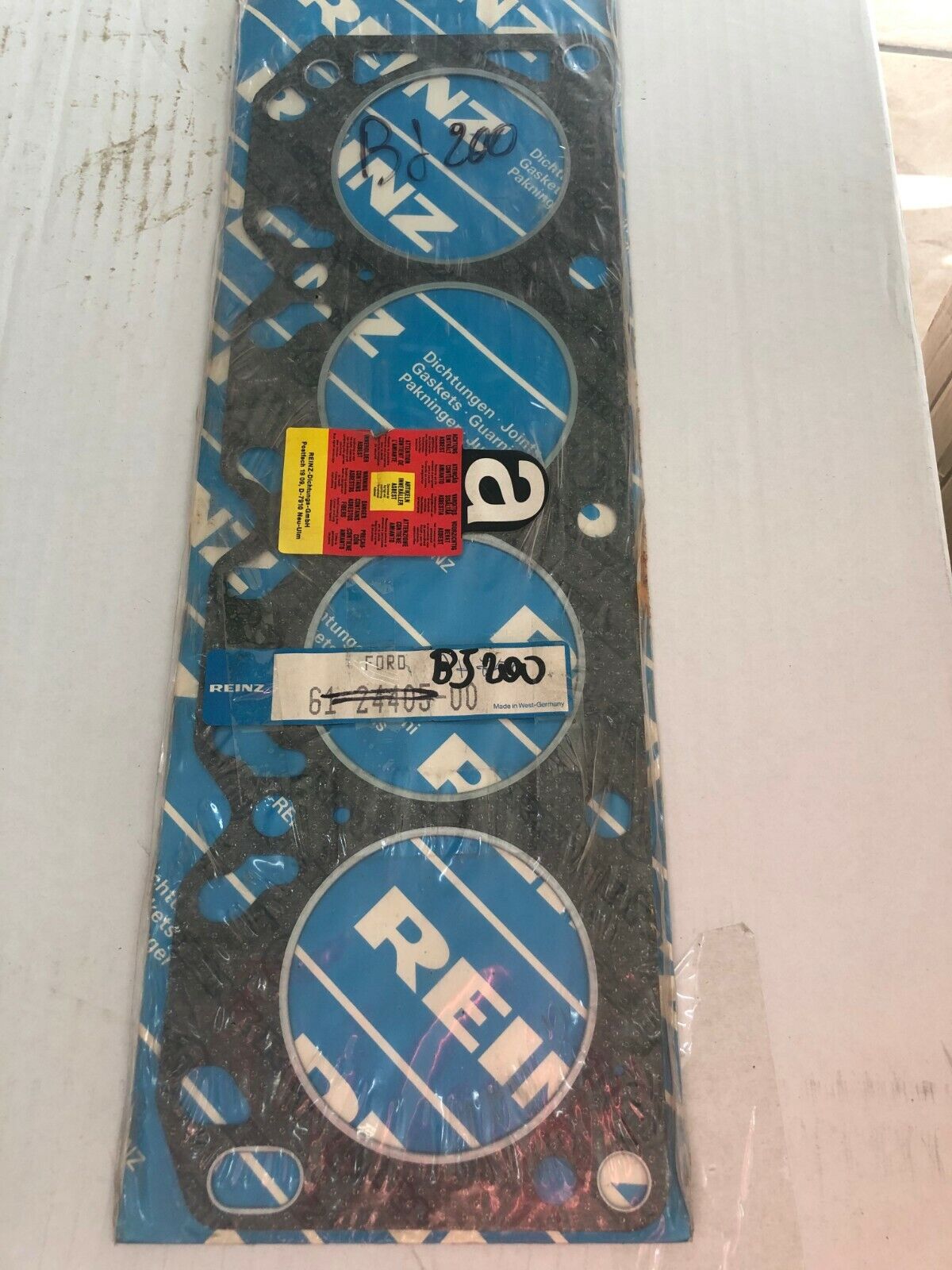 BJ200 GUARNIZIONE TESTATA FORD ESCORT II (ATH) 1.1 34KW 46CV 1976 1977 1978 1979