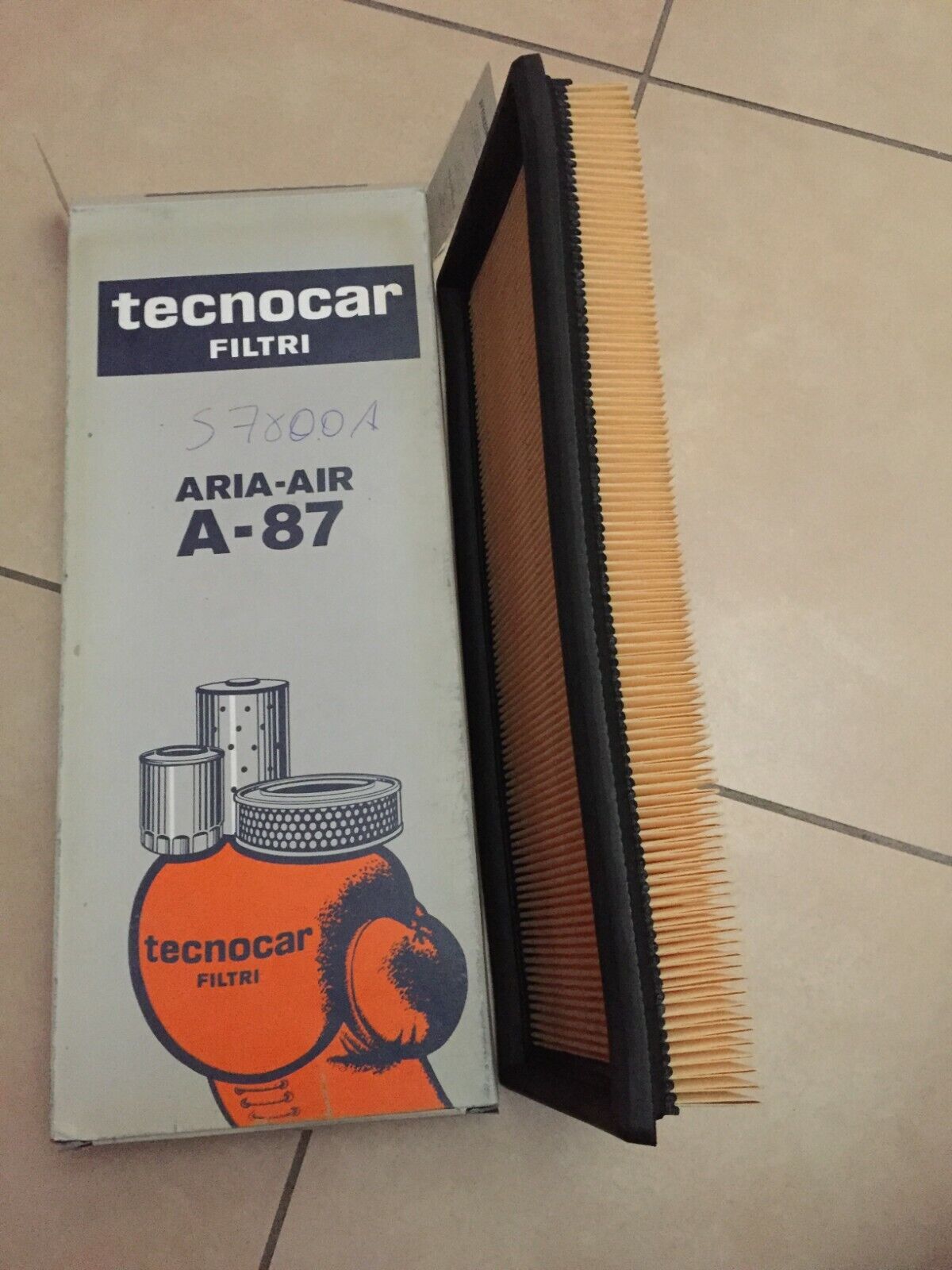 TECNOCAR A 87 FILTRO ARIA VOLKSWAGEN 1200 1.2 25KW 34HP 1981