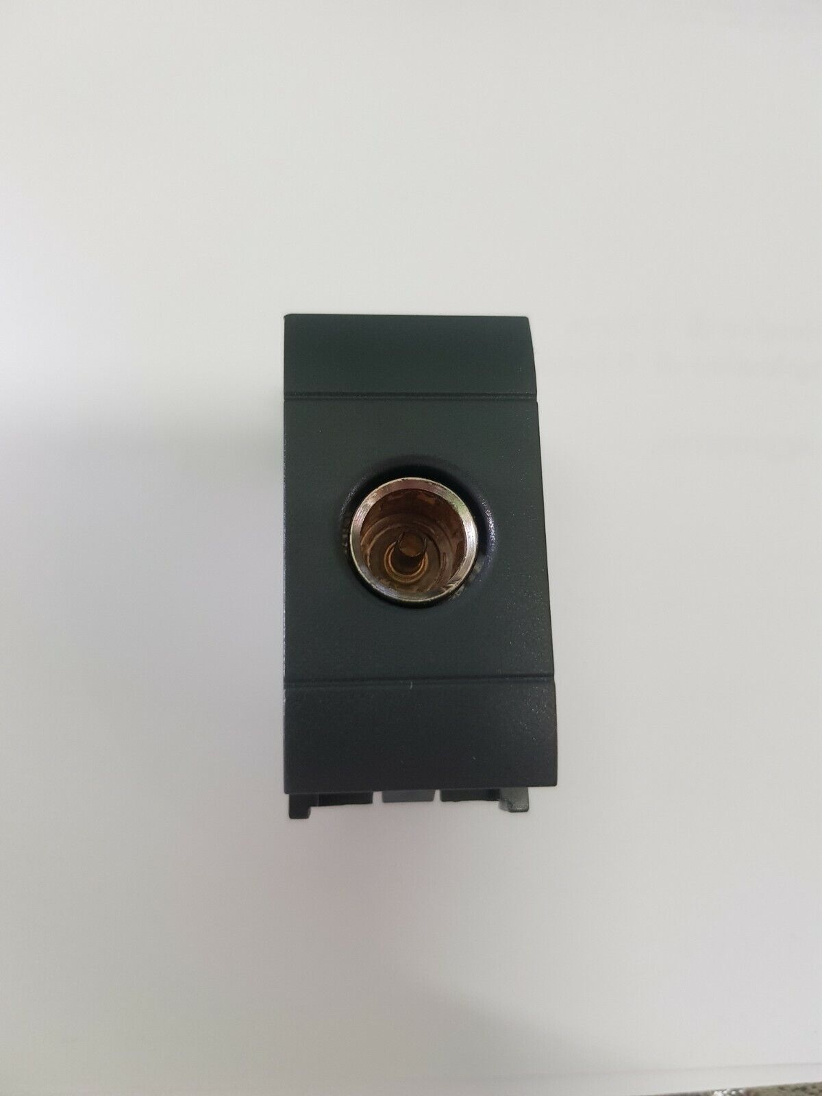 PRESA TV PASSANTE FM FEMMINA ANTRACITE UNIVEL EVOLUTION CODICE 6432.10 1 PEZZO