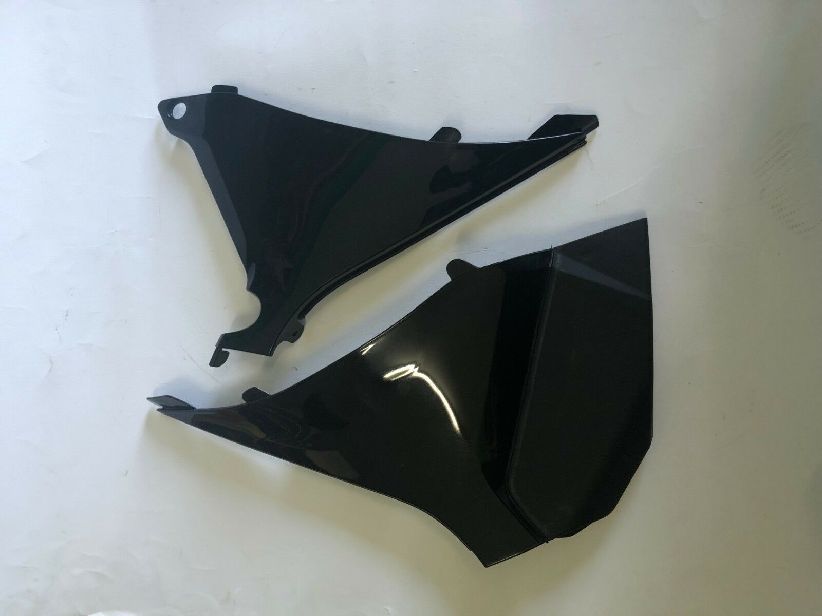 COPPIA COPERCHI SCATOLA CASSA FILTRO LATERALI KTM SX 125 125 300 2011 NERO