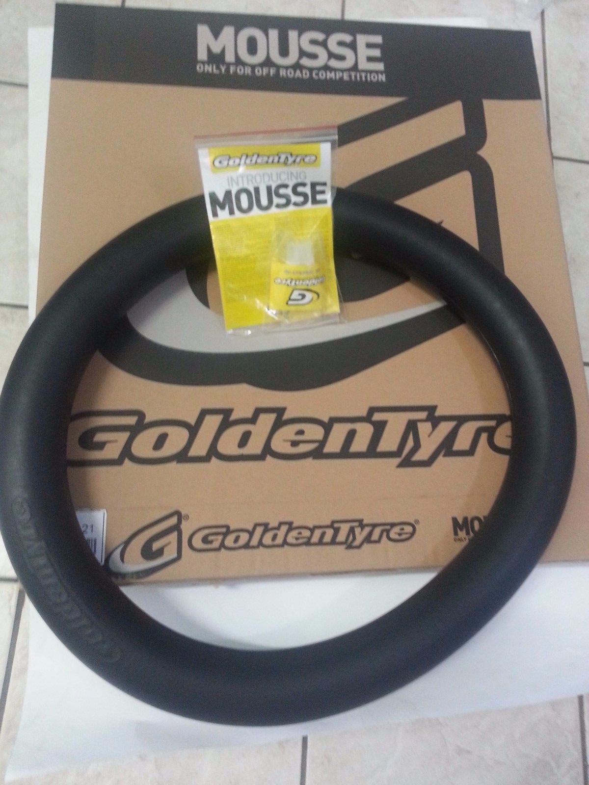 MOUSSE GOLDENTYRE POSTERIORE ENDURO CROSS 110/90-19
