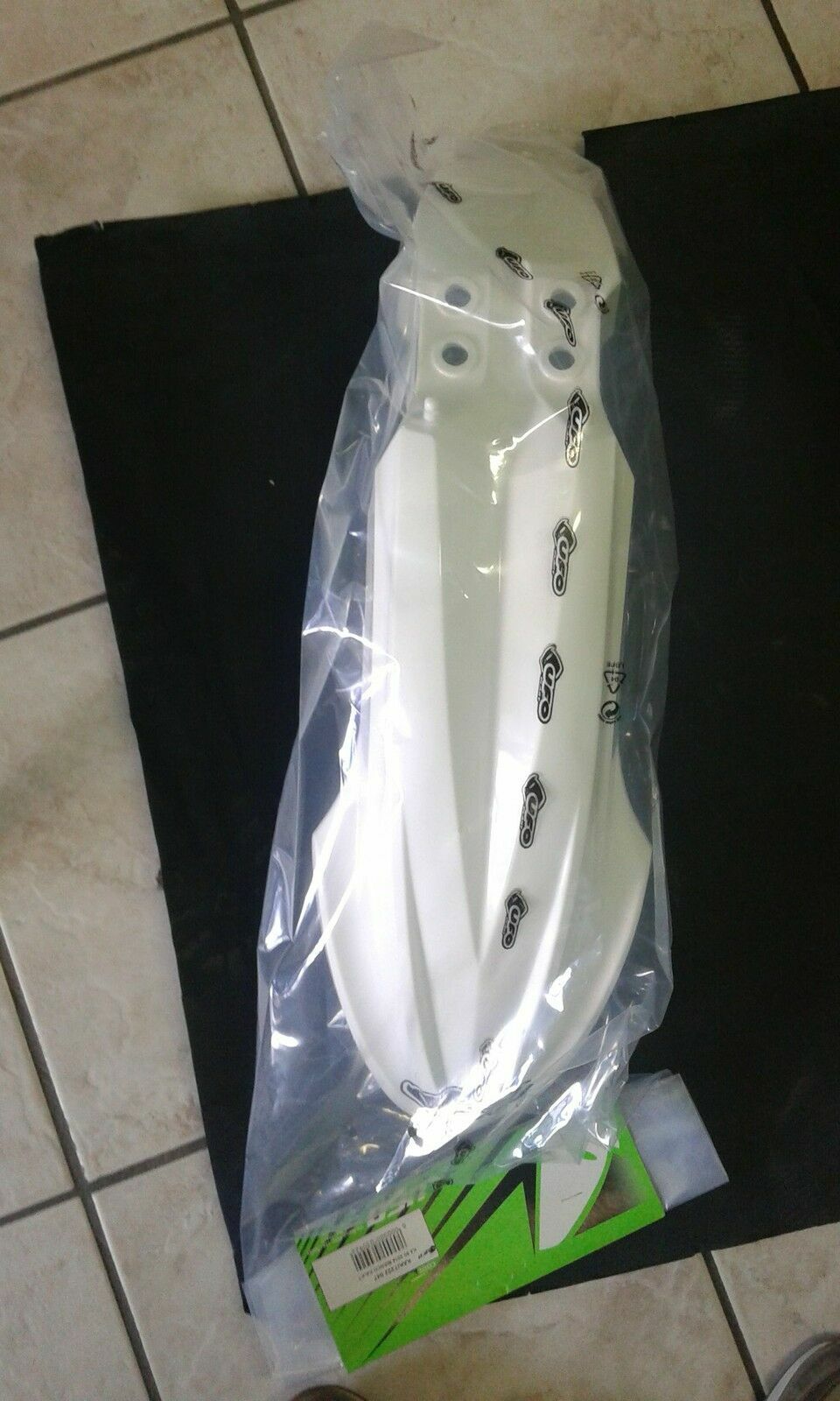 PARAFANGO ANTERIORE KAWASAKI KX 85 2023 BIANCO