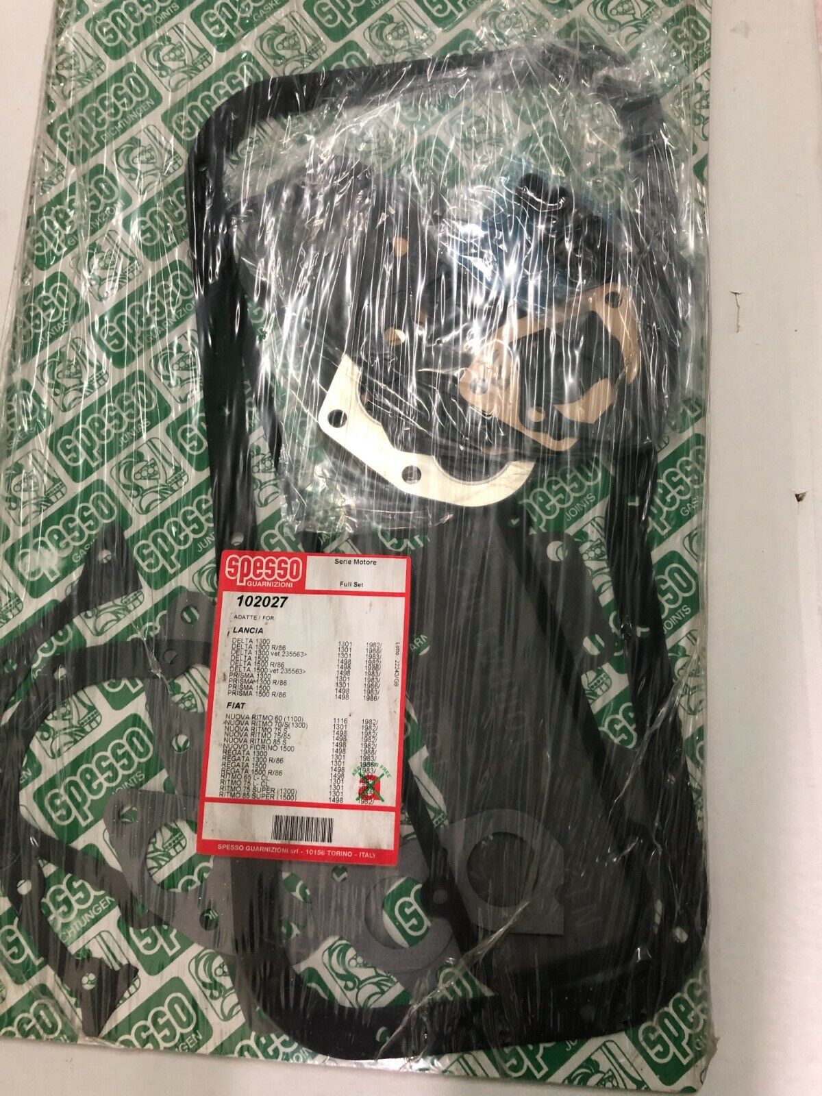 102027 GUARNIZIONI SERIE MOTORE FIAT NUOVA RITMO 75 85 1500 1982