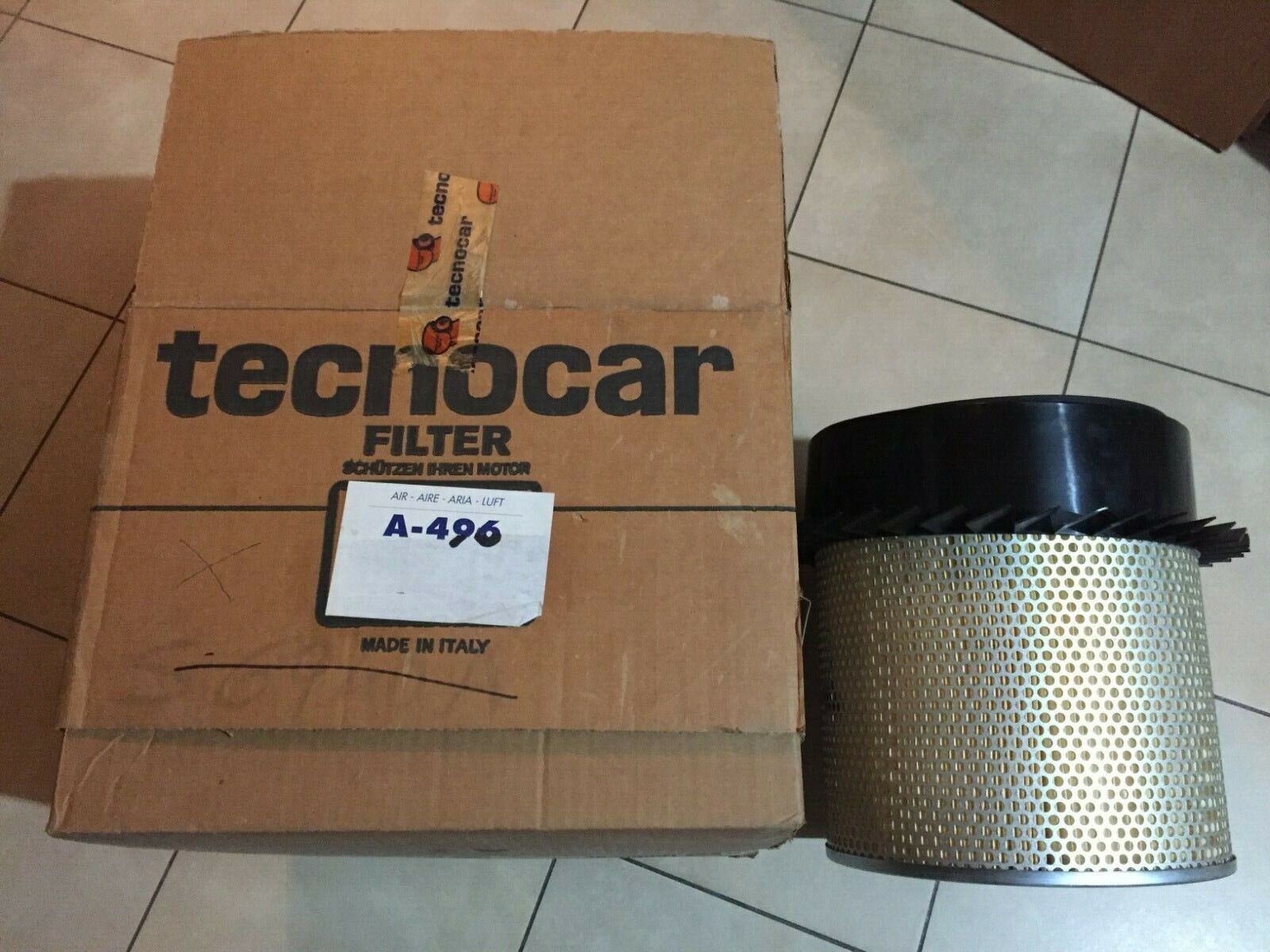 TECNOCAR A 496 FILTRO ARIA TEREX 72 SERIE 72-31M (DETROIT DIESEL)