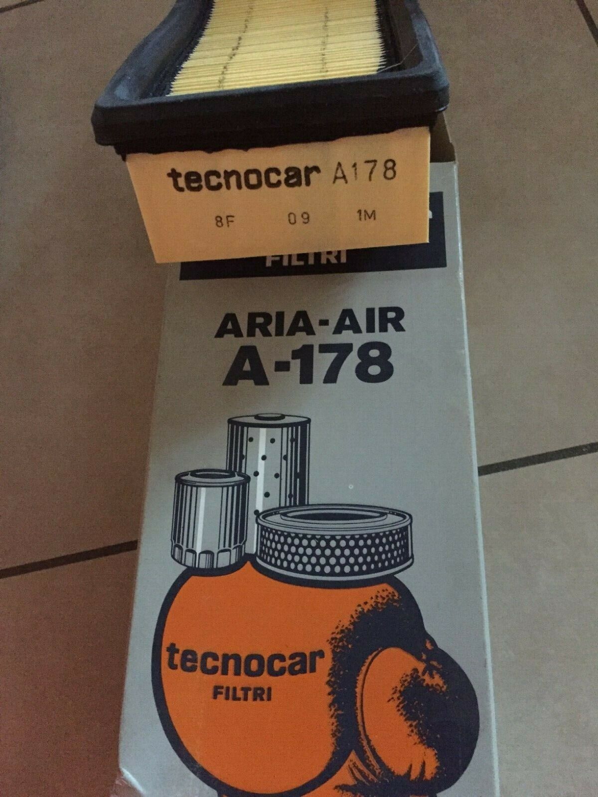 A178 FILTRO ARIA TECNOCAR ARO ENDURO 10.4 W 1.6 1983