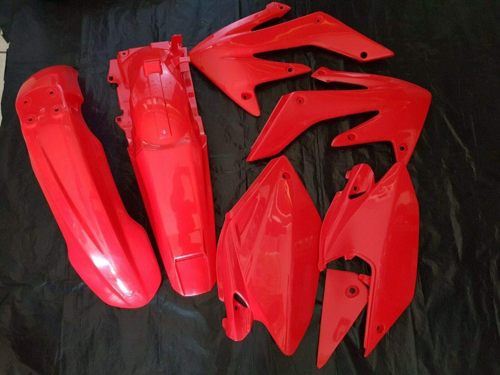 KIT PLASTICHE HONDA CRF 250 300 X 2014 4 PZ COLORE ROSSO