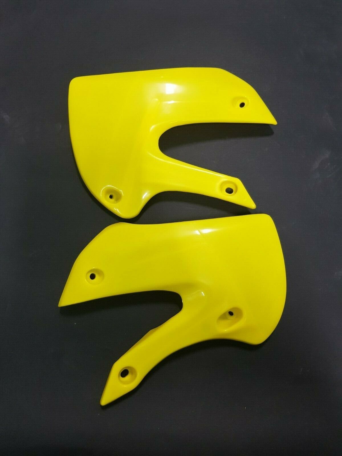 CONVOGLIATORI RADIATORE COPPIA SUZUKI RM 65 2003 GIALLI GIALLO