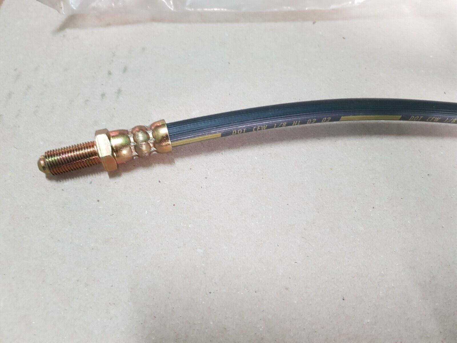 19018769 TUBO FRENO ANTERIORE CORTECO BMW 115 116 118 121 1968 BENZINA DIESEL