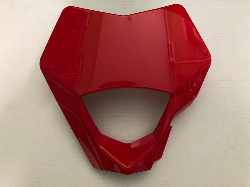 MASCHERINA PORTAFARO ANTERIORE GAS GAS ECF 250 350 2021 2022 2023 ROSSO