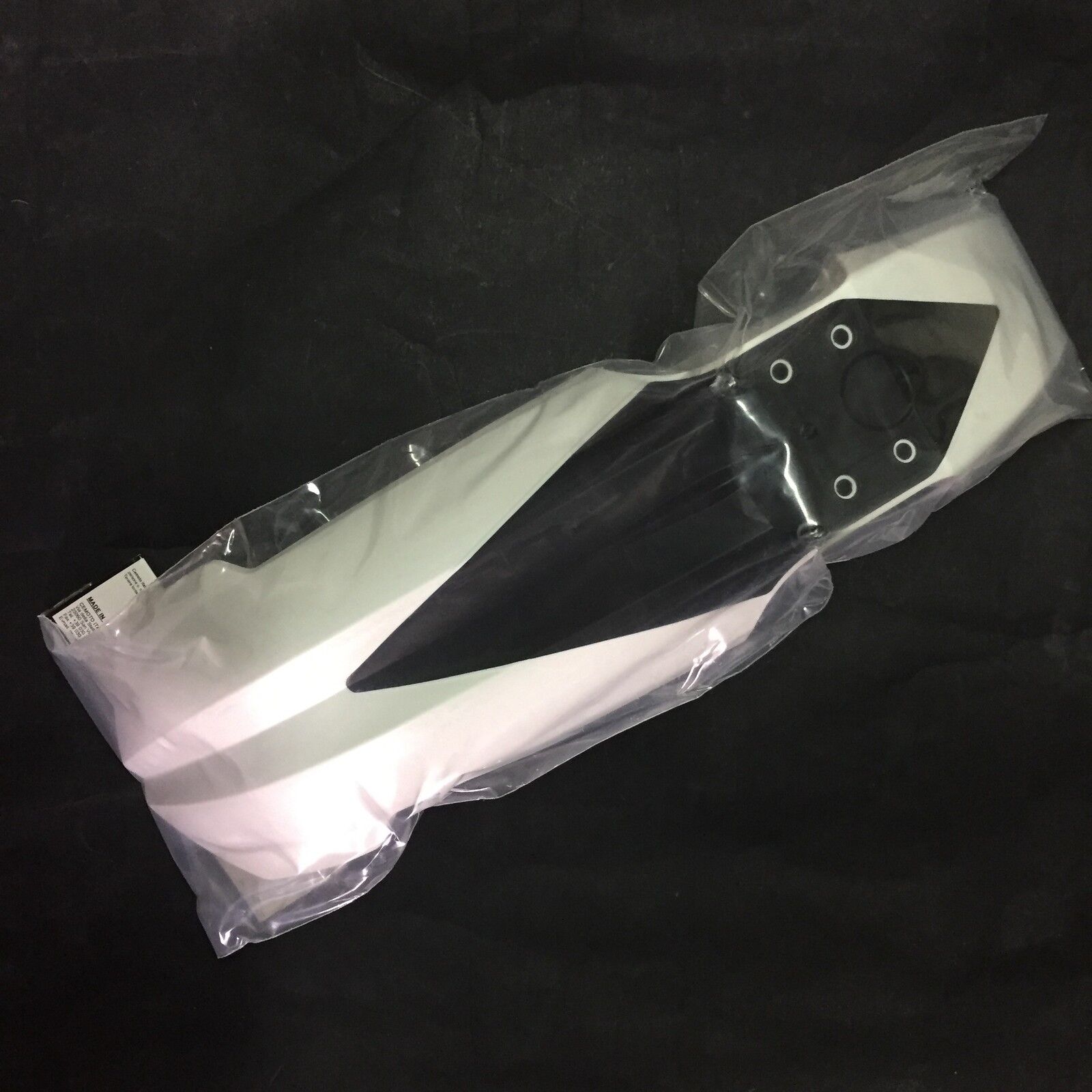 PARAFANGO ANTERIORE KTM SX 65 2012 2013 2014 2015 BIANCO