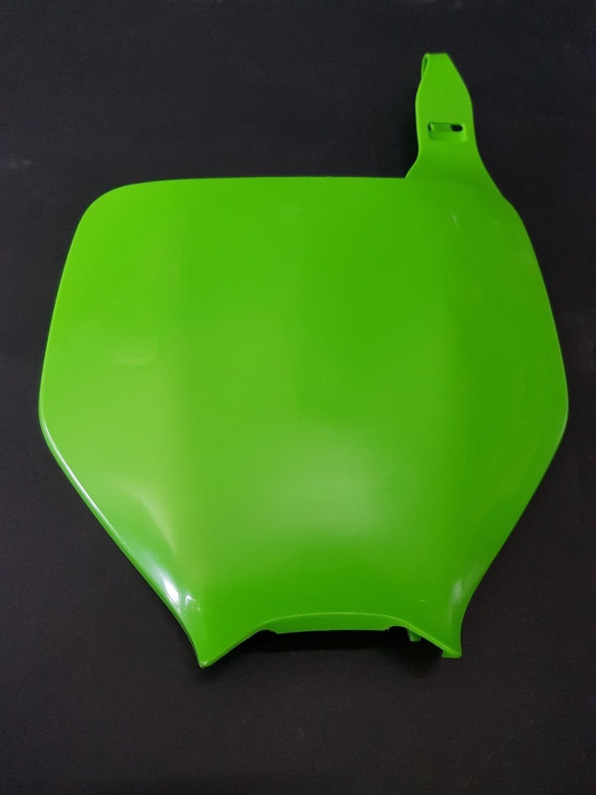 MASCHERINA TABELLA PORTANUMERO ANTERIORE KAWASAKI KX 125 250 2003 VERDE