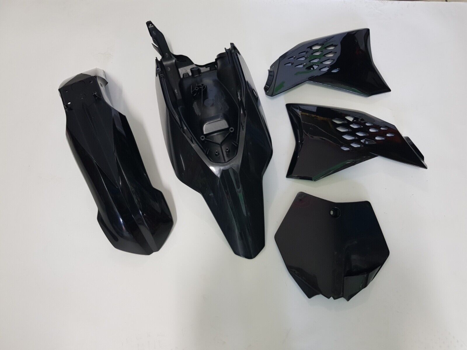 KIT PLASTICHE KTM SX 65 2009 2010 2011 KIT 4 PZ COLORE NERO