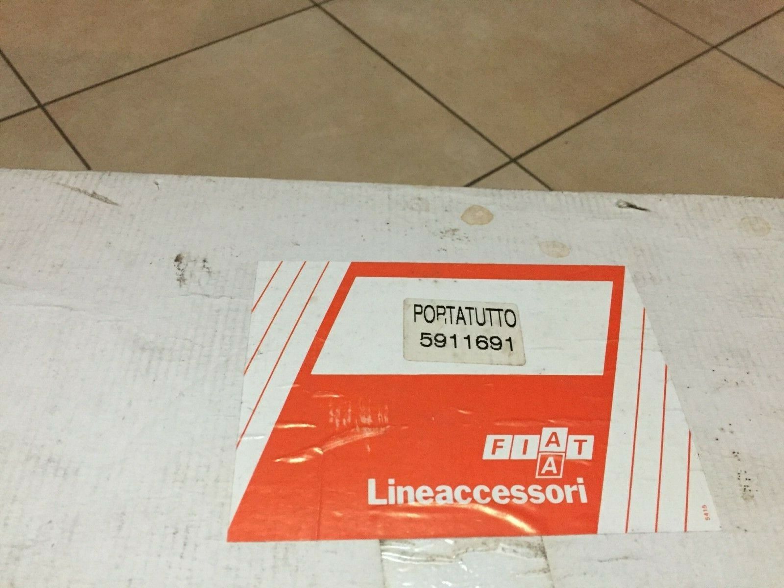 BARRE PORTATUTTO PORTABAGAGLI CODICE 5911691 ORIGINALE FIAT PALIO 5 PORTE