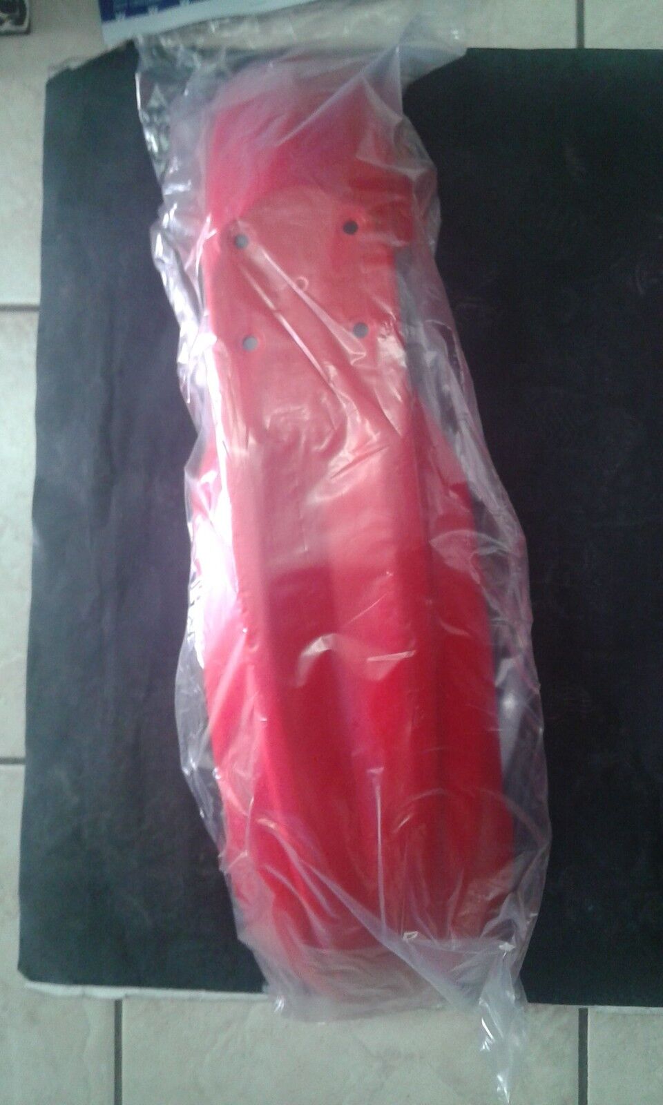 PARAFANGO ANTERIORE HUSQVARNA TE TC 250 2008 2009 2010 2011 2012 2013 ROSSO
