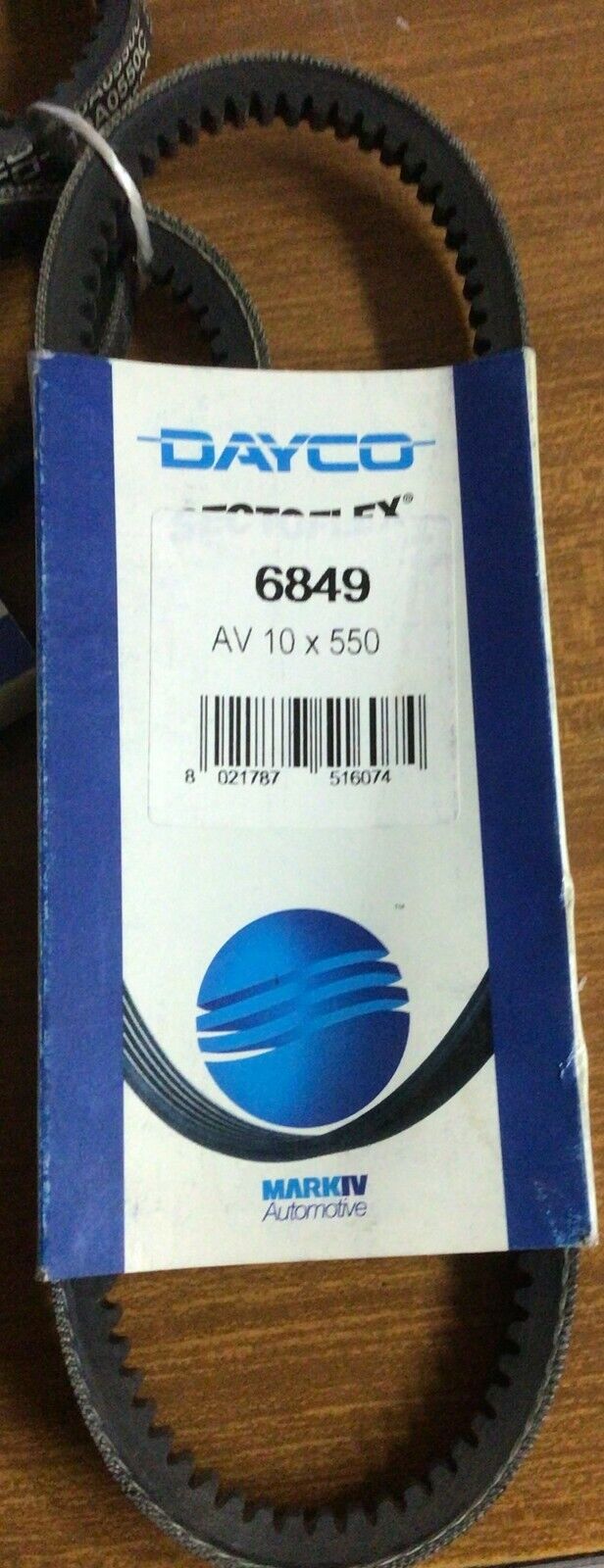 6849 CINGHIA SERVIZI DAYCO PEUGEOT 205 I 1.7 DIESEL 60 CV 1983 