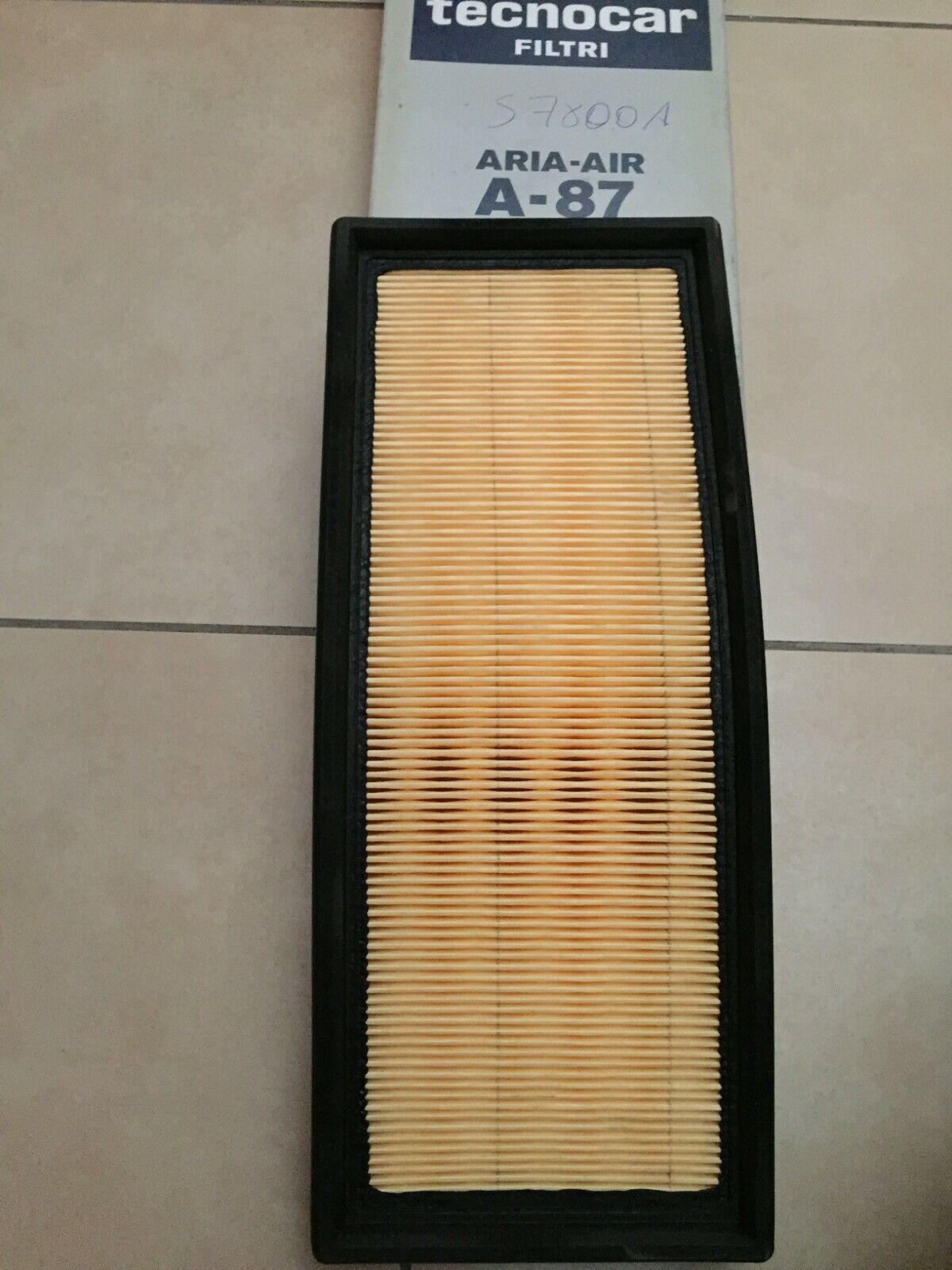 TECNOCAR A 87 FILTRO ARIA VOLKSWAGEN 1200 1.2 25KW 34HP 1981