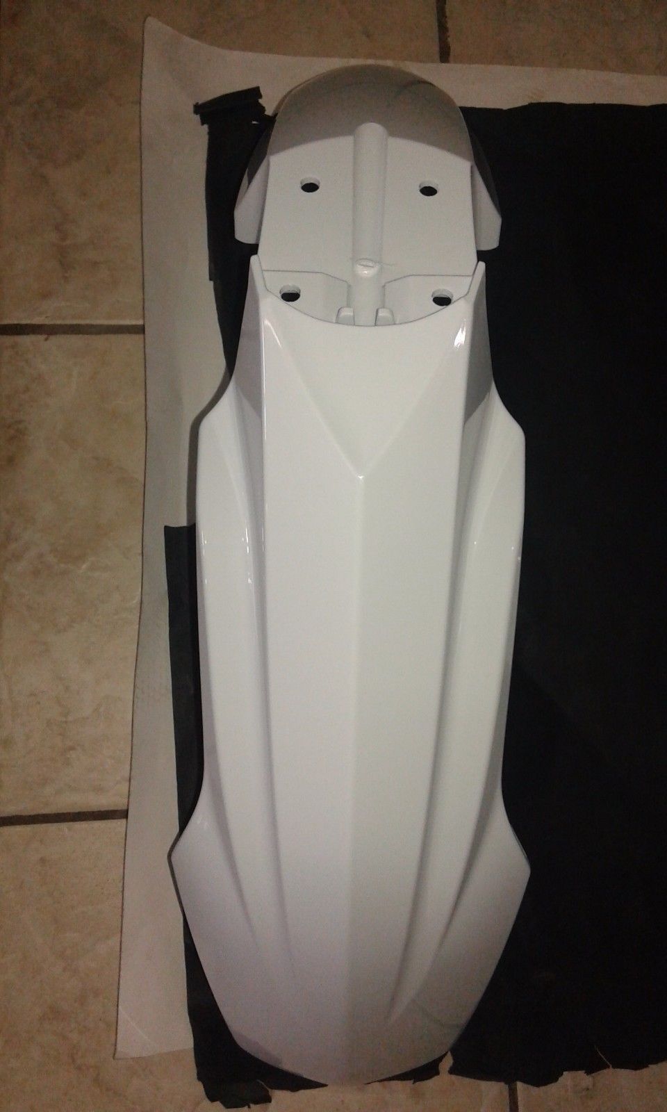 PARAFANGO ANTERIORE HONDA CRF 250 2018 2019 2020 2021 COLORE BIANCO
