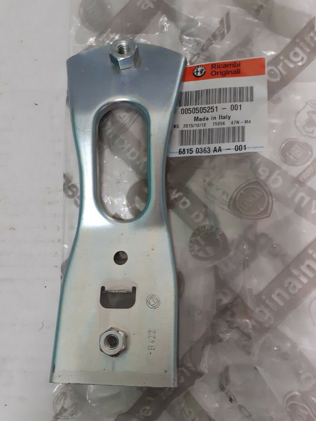 STAFFA PARAURTI ANTERIORE ORIGINALE ALFA ROMEO 159 BRERA SPIDER CODICE 50505251