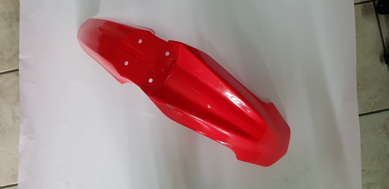 PARAFANGO ANTERIORE HONDA CRF 250 2014 2015 2016 2017 ROSSO