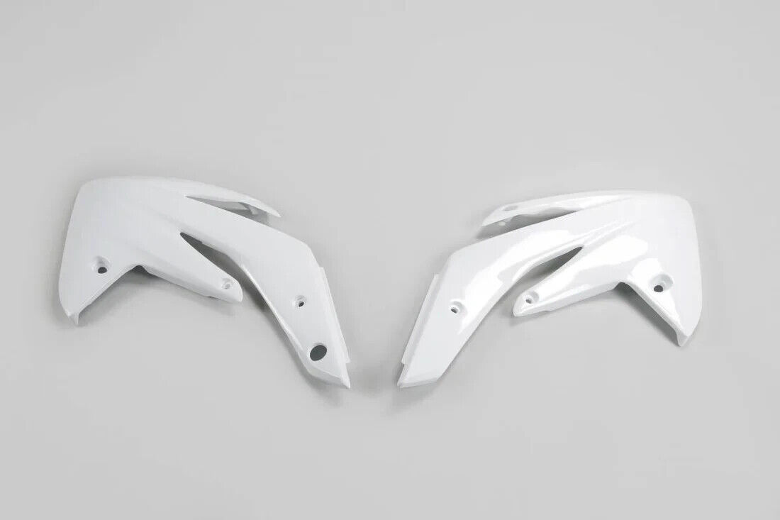 CONVOGLIATORI RADIATORE COPPIA BIANCHI BIANCO HONDA CRF 150 2010