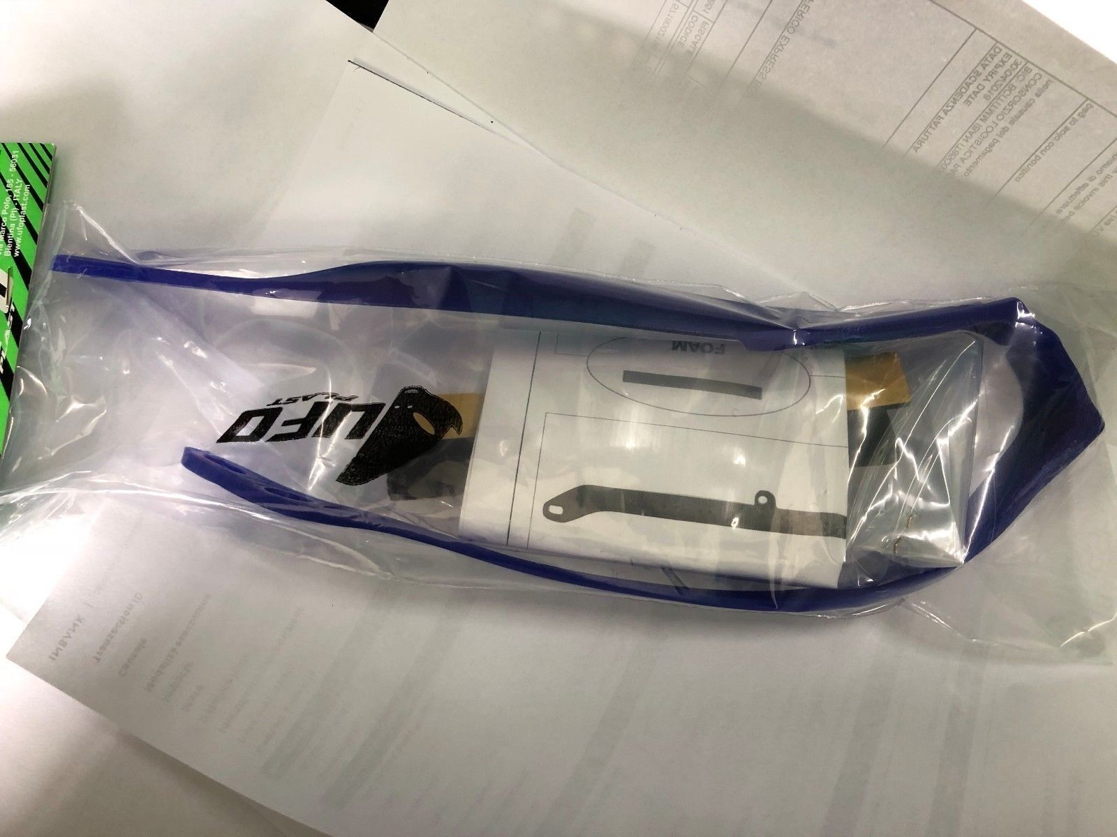 FASCIA SCORRICATENA BLU YAMAHA YZF WRF 250 450 2017