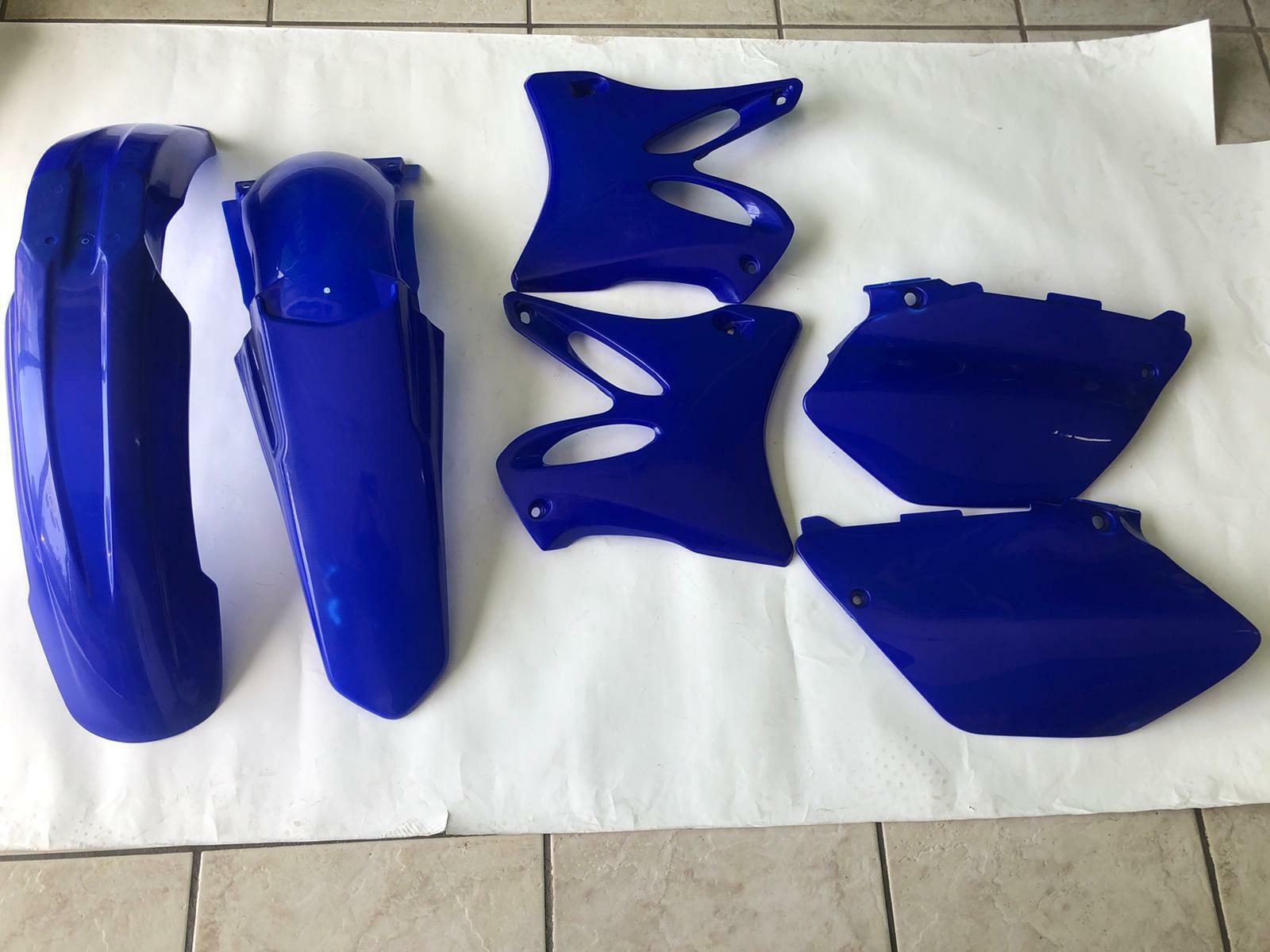 KIT PLASTICHE YAMAHA YZ 125 250 2007 4 PZ COLORE BLU