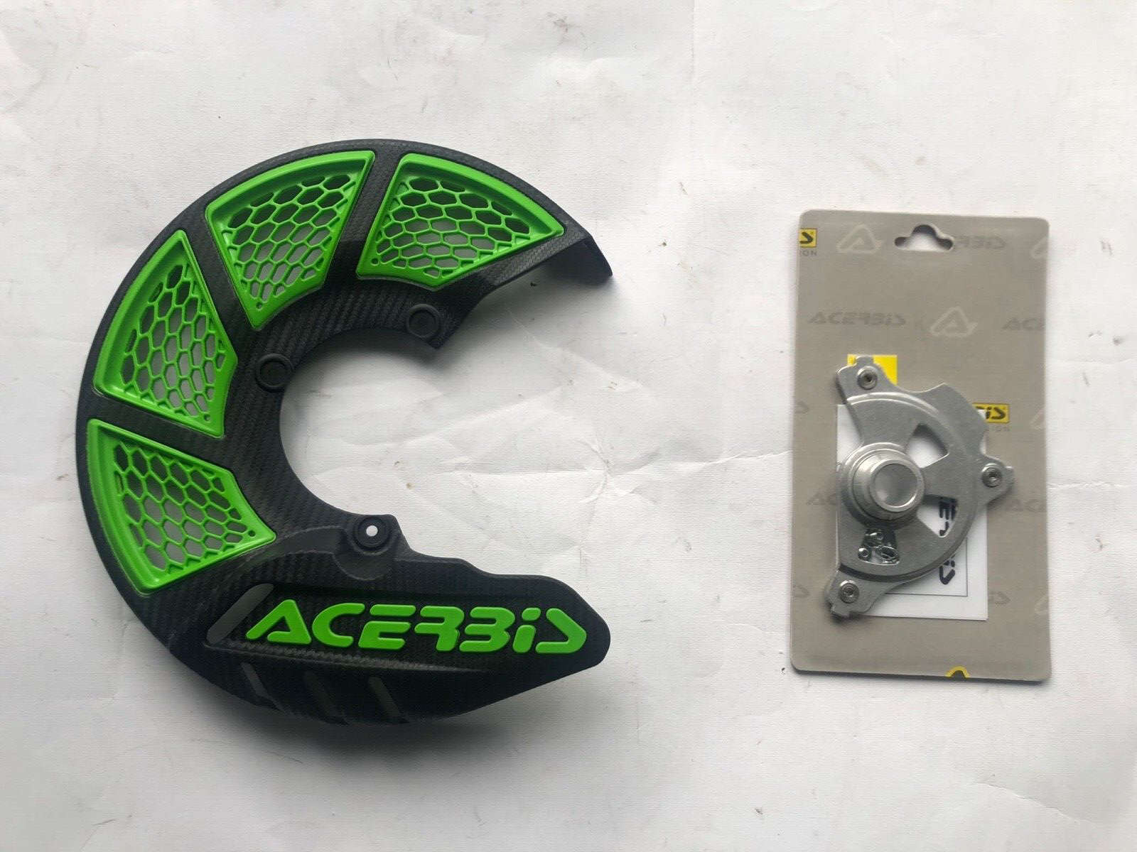 COPRIDISCO ANT  PARADISCO ACERBIS KAWASAKI KXF 250 2013 NERO VERDE