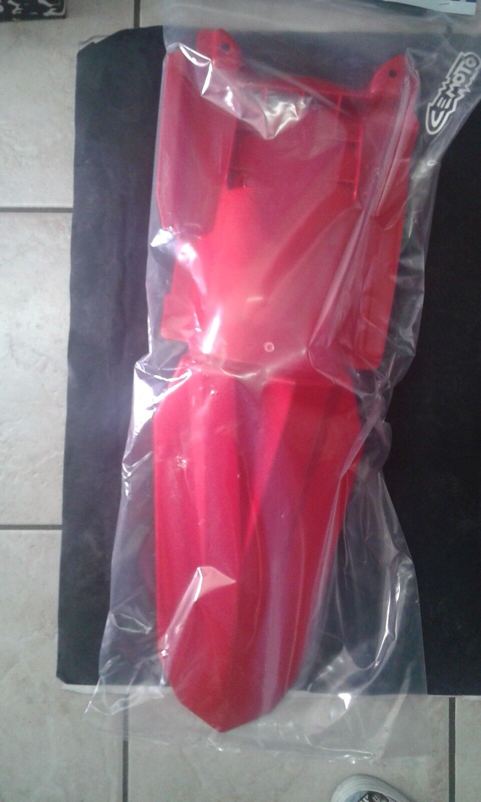 PARAFANGO POSTERIORE HUSQVARNA TE TC 250 2008 2009 2010 2011 2012 2013 ROSSO