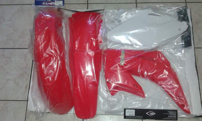 KIT PLASTICHE HONDA CR 125 250 2002 2003 4 PZ COLORE ORIGINALE