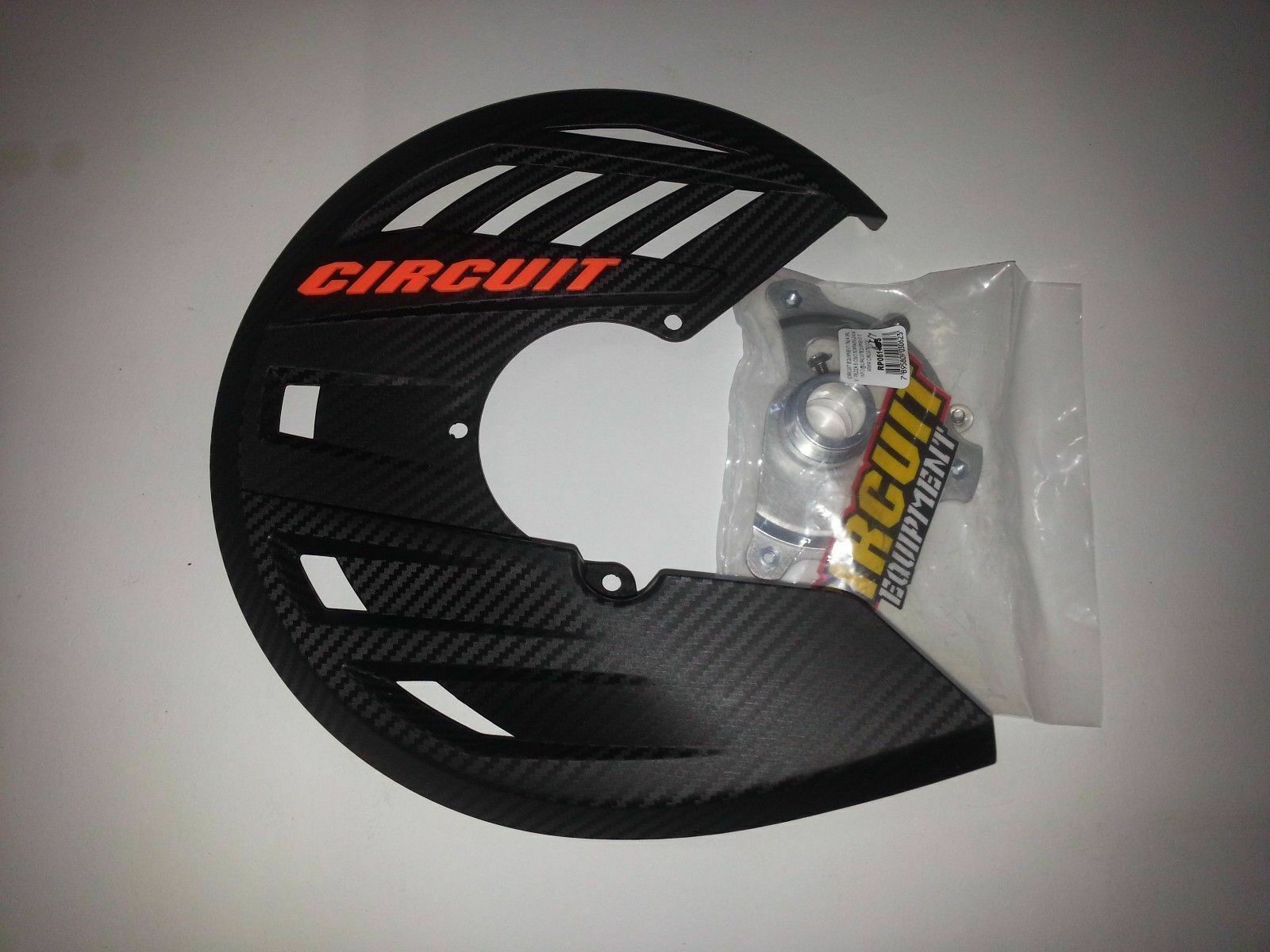 PARADISCO COPRIDISCO ANTERIORE CIRCUIT KTM SXF 250 350 450 2018 NERO ARANCIO