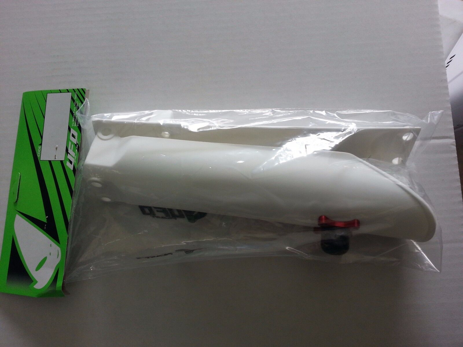 COPPIA PARASTELI COPRISTELI QUICK STARTER KTM SX 85 2017 COLORE BIANCO BIANCHI