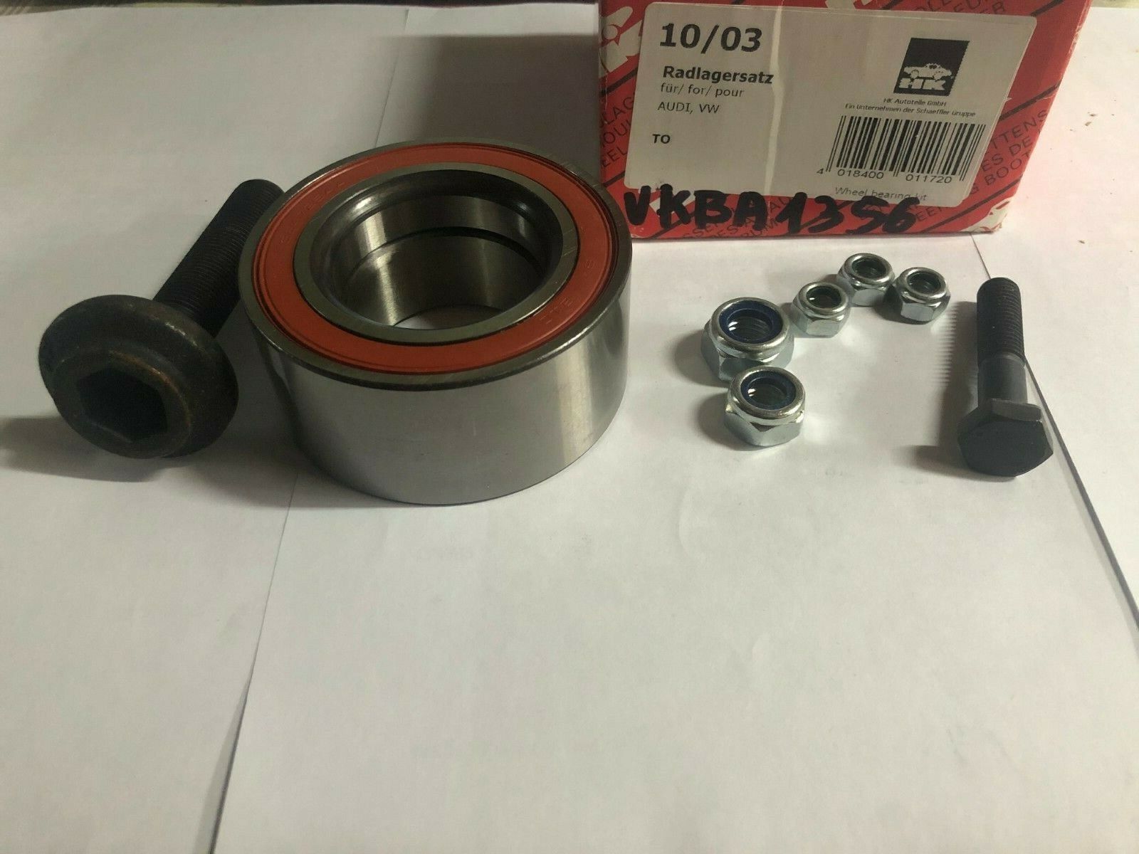 HK VKBA1356 CUSCINETTO RUOTA POSTERIORE AUDI 100 2.2 CAT 137 CV 1989 1990