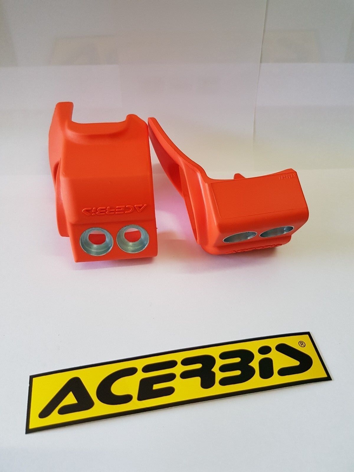 PROTEZIONE PROTEZIONI PIEDINO FORCELLA ACERBIS ARANCIO KTM EXC 125 250 300 2021