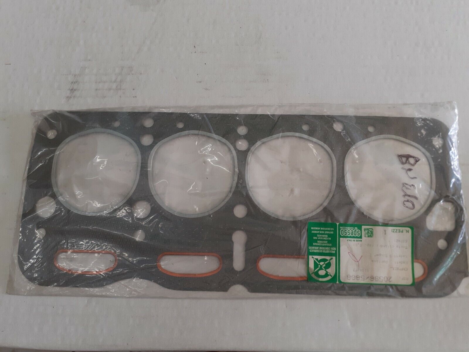 20596/5808 GUARNIZIONE CILINDRO TESTA SPESSORE 0,8 MM OPEL CORSA A 1.2 1989