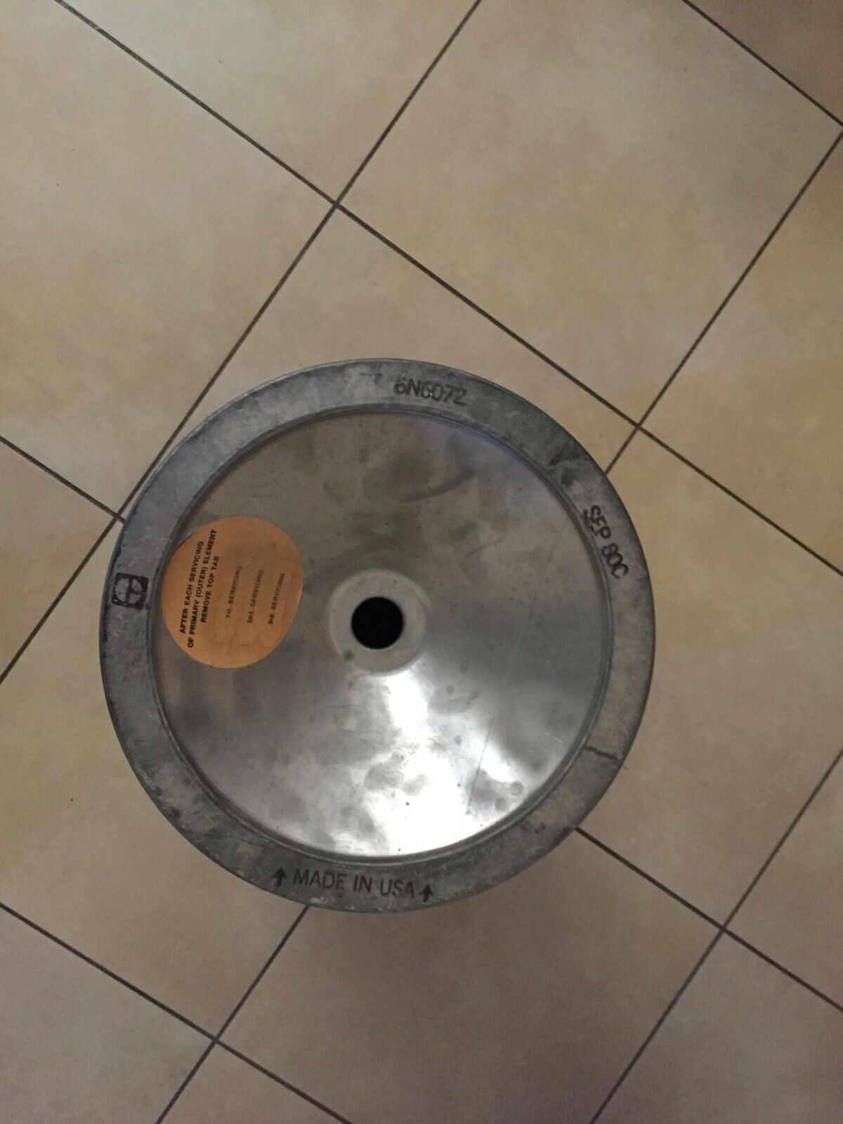 SOFIMA S 3450 A FILTRO ARIA TEREX R 35 SERIE INTERNO R 35 (DETROIT DIESEL 12V-7 