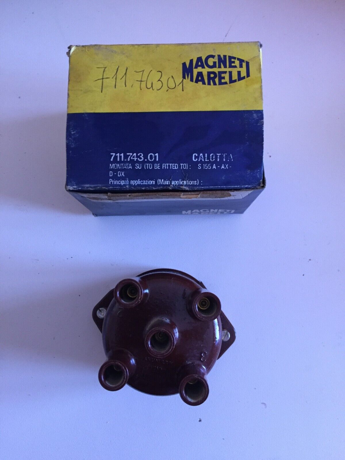 MAGNETI MARELLI 711.743.01 CALOTTA SPINTEROGENO FIAT 127 HATCHBACK 50 CV 1979 