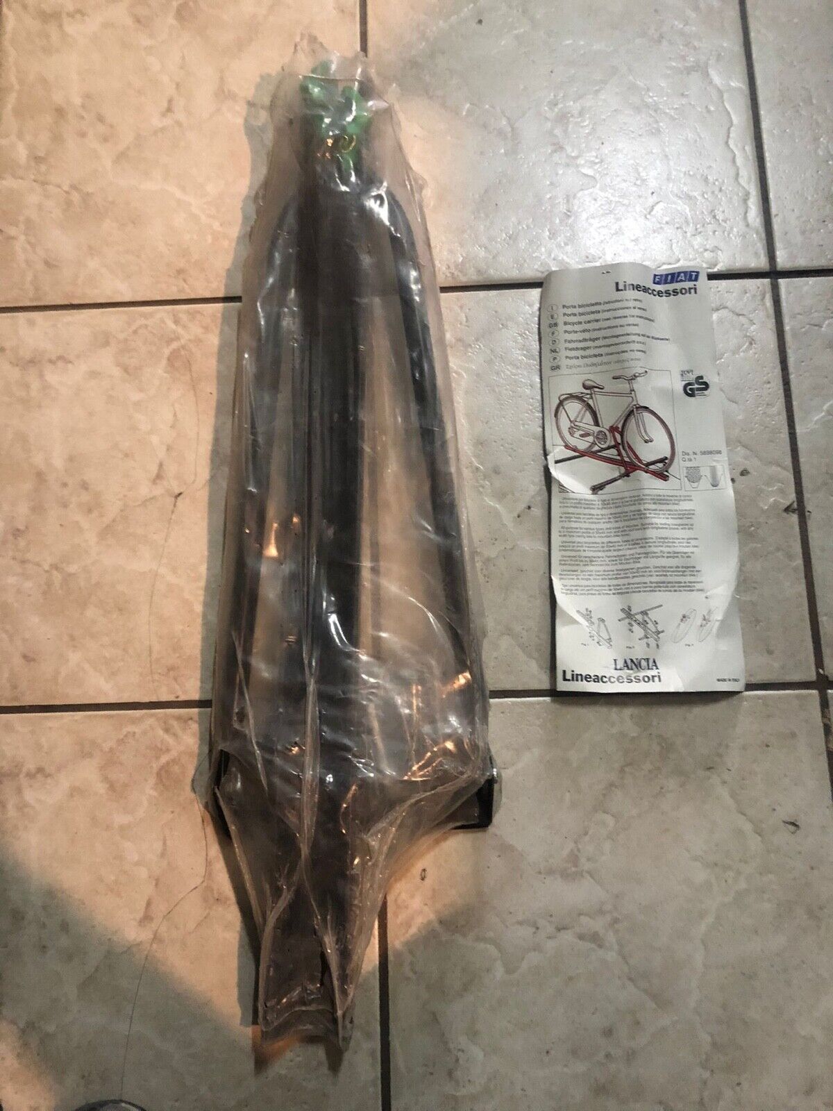 5898098 PORTABICI ORIGINALE LANCIA YPSLON DAL 1995 AL 2003 COME IN FOTO