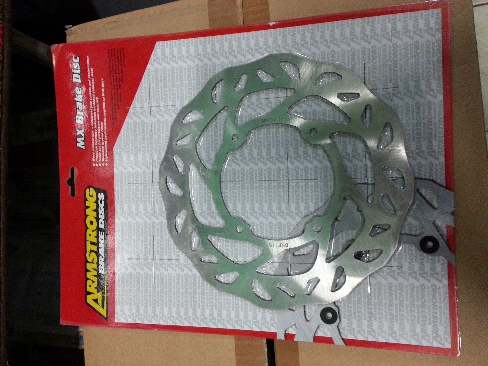 DISCO FRENO ANTERIORE HONDA CR 80 85 150 1999