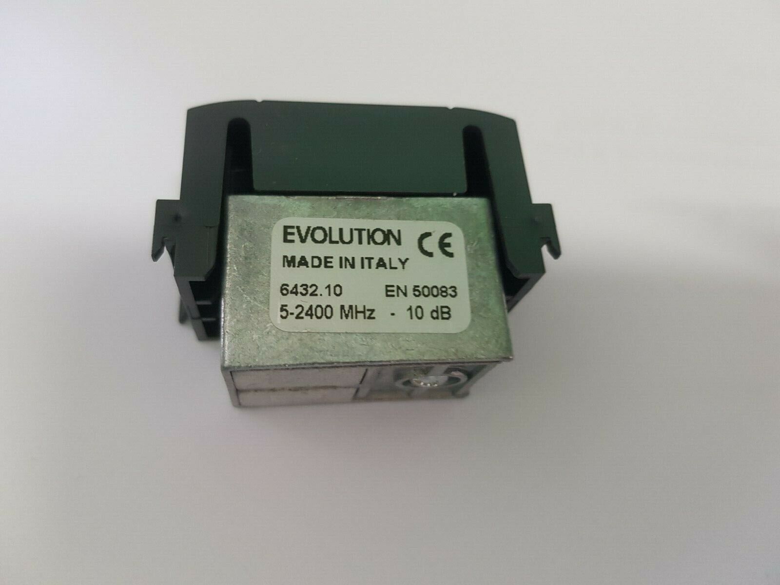 PRESA TV PASSANTE FM FEMMINA ANTRACITE UNIVEL EVOLUTION CODICE 6432.10 1 PEZZO