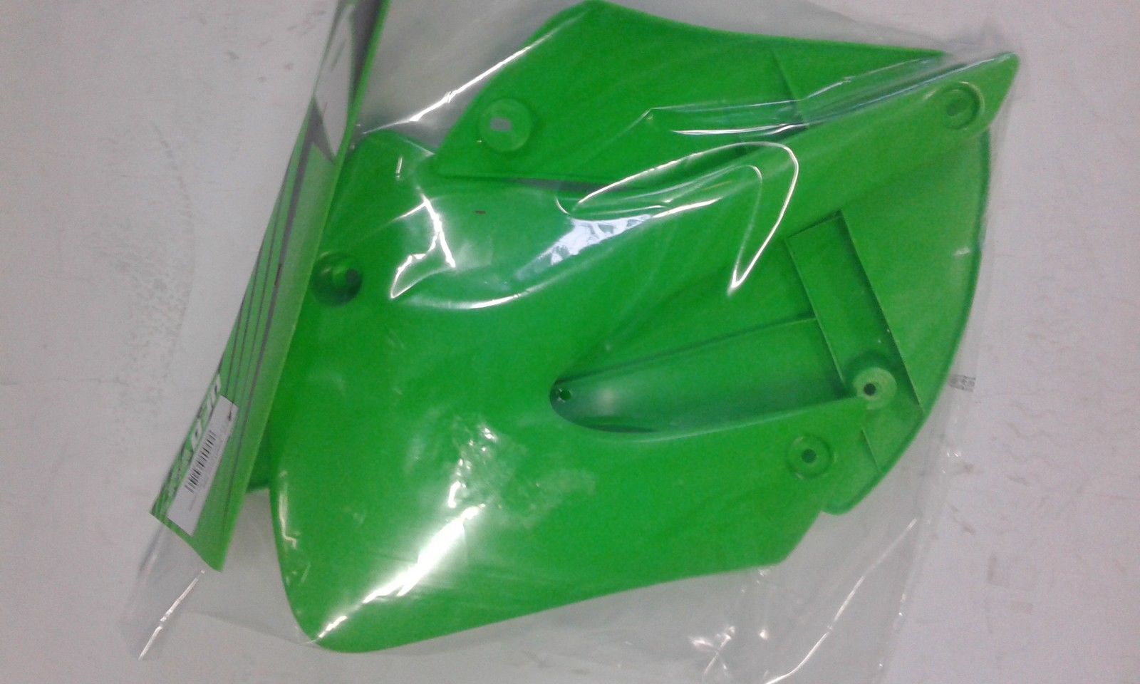 CONVOGLIATORI RADIATORE COPPIA PER KAWASAKI KX 85 2001 RESTYLING VERDE 