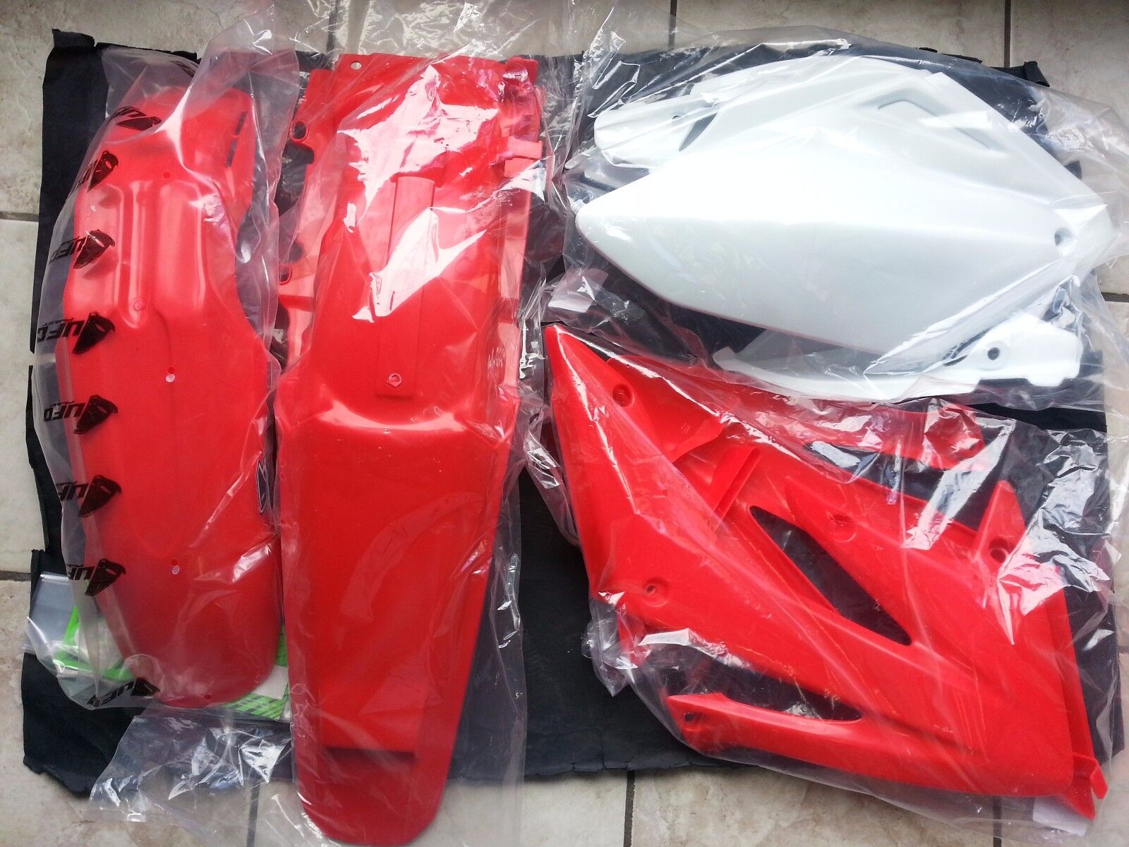 KIT PLASTICHE HONDA CRF 250 300 X 2007 KIT 4 PZ ORIGINALE SM SUPERMOTARD MOTARD