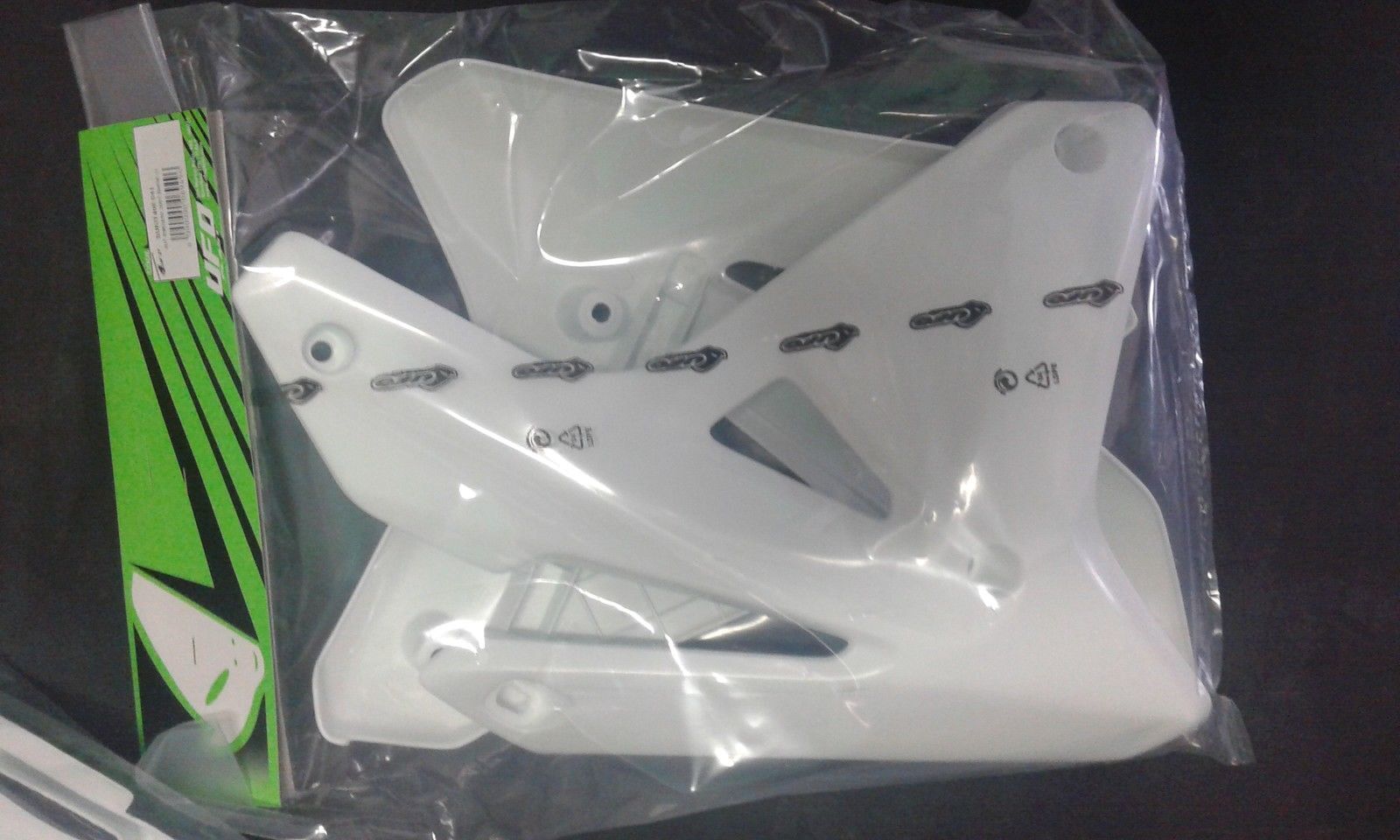 CONVOGLIATORI RADIATORI SUZUKI RMZ 450 2007 BIANCHI