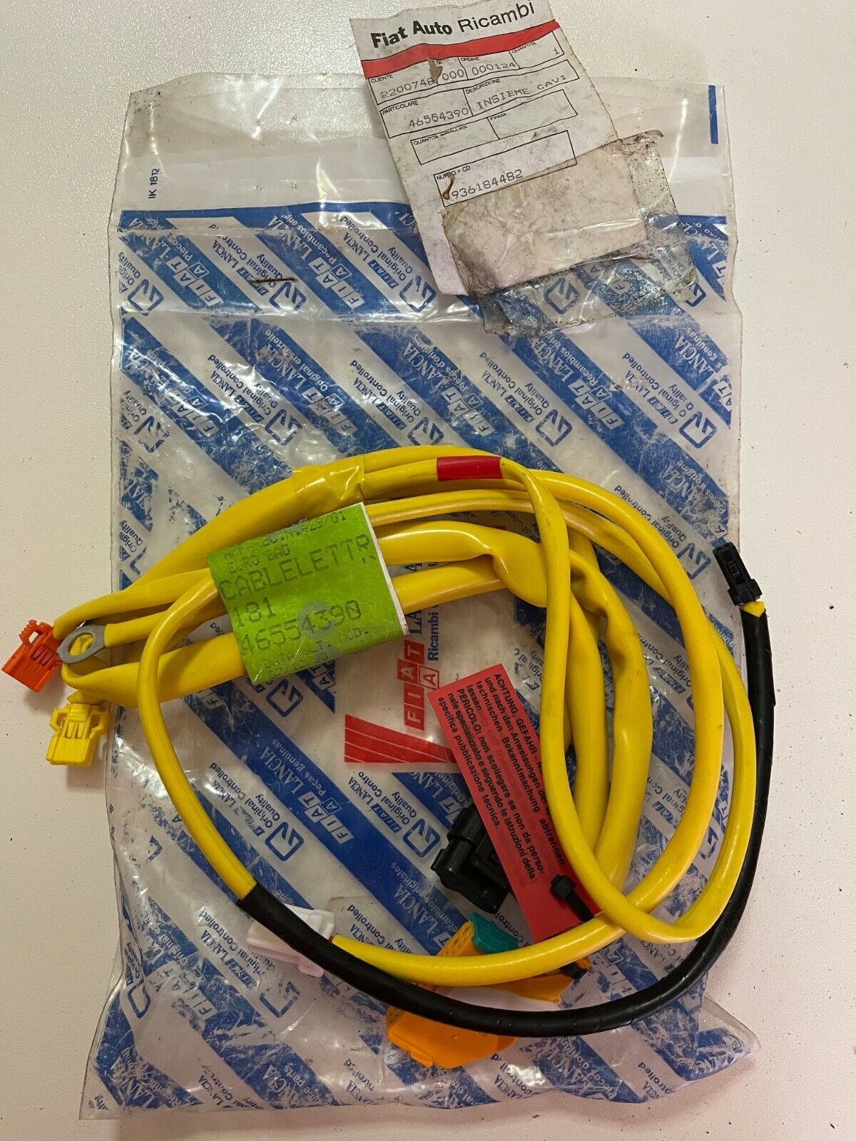 46554390 KIT CAVI CABLAGGIO AIRBAG FIAT MAREA