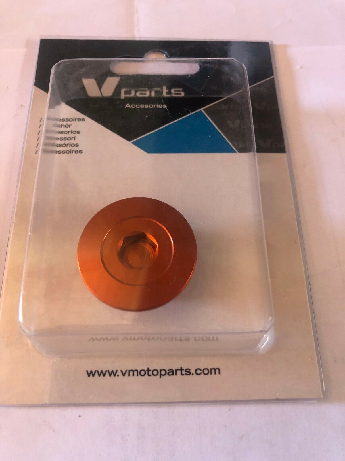 TAPPO OLIO MOTORE KTM SXF 450 2008 ARANCIO