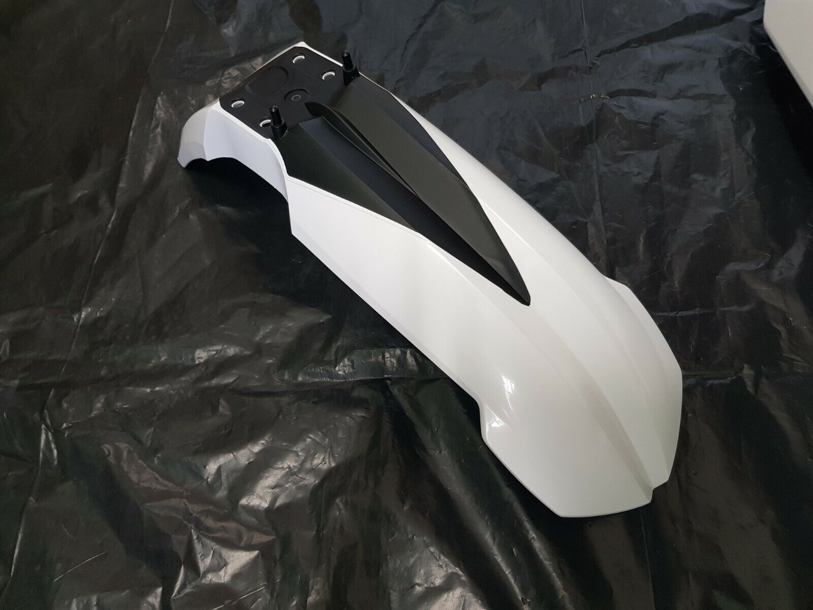 PARAFANGO ANTERIORE KTM MODELLO SX 65 2009 2010 2011 BIANCO