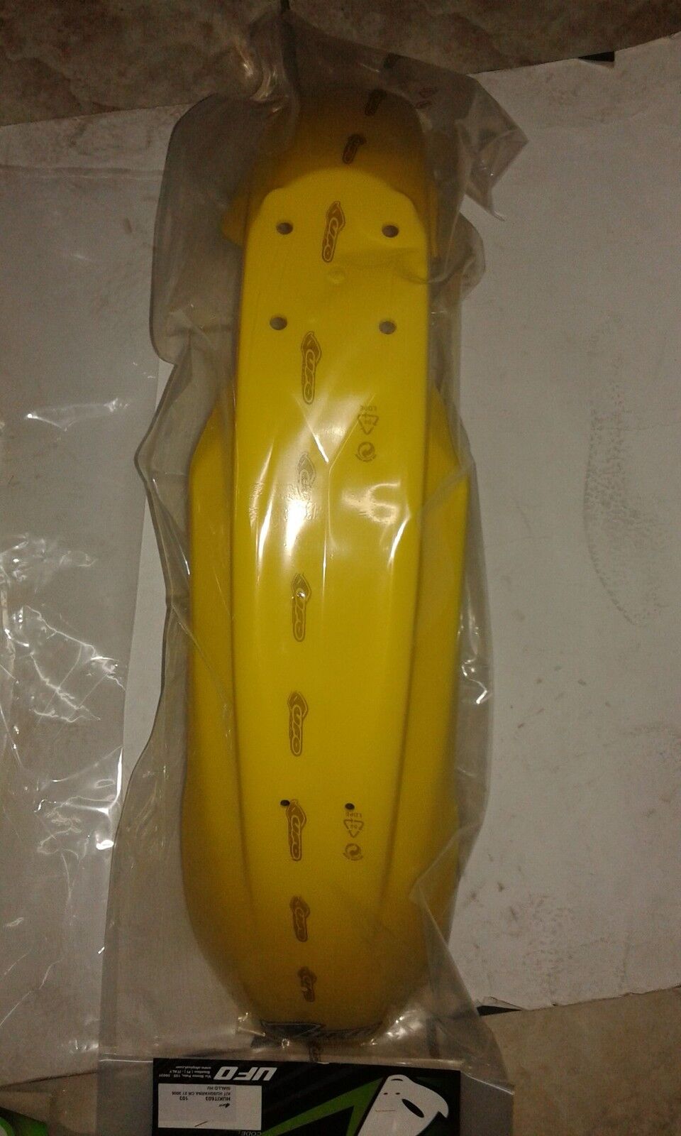 PARAFANGO ANTERIORE HUSQVARNA WR CR 250 2008 08 GIALLO
