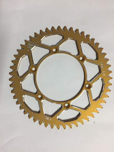 CORONA ERGAL 51 DENTI ORO DORATA SUZUKI RM 250 2005